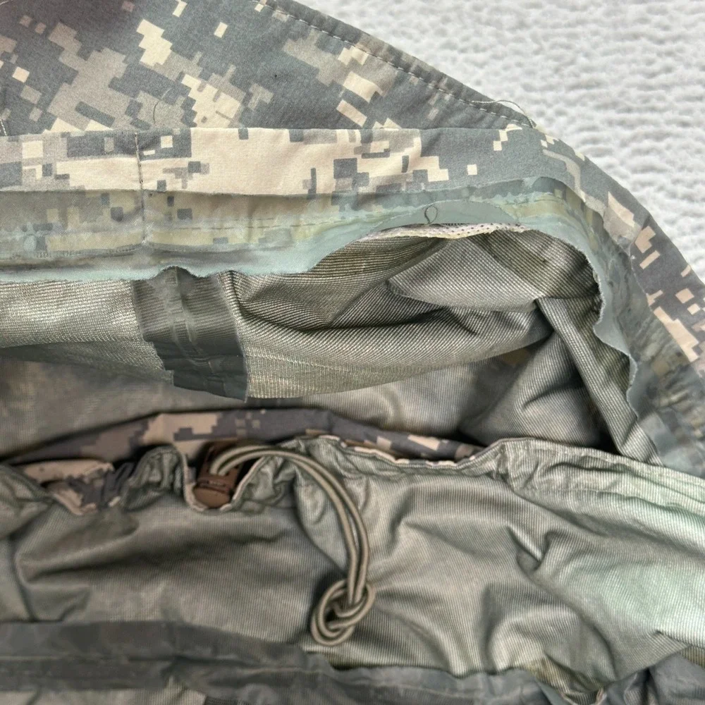 US Military Parka Size XL Cold Weather Camo Gen II ECWCS **Seam Tape Failure**